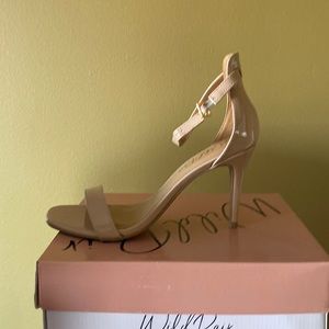 Brand new shoes in box by Wild Pair called BlairRep size 11 in nude .3.5 inch ❤️